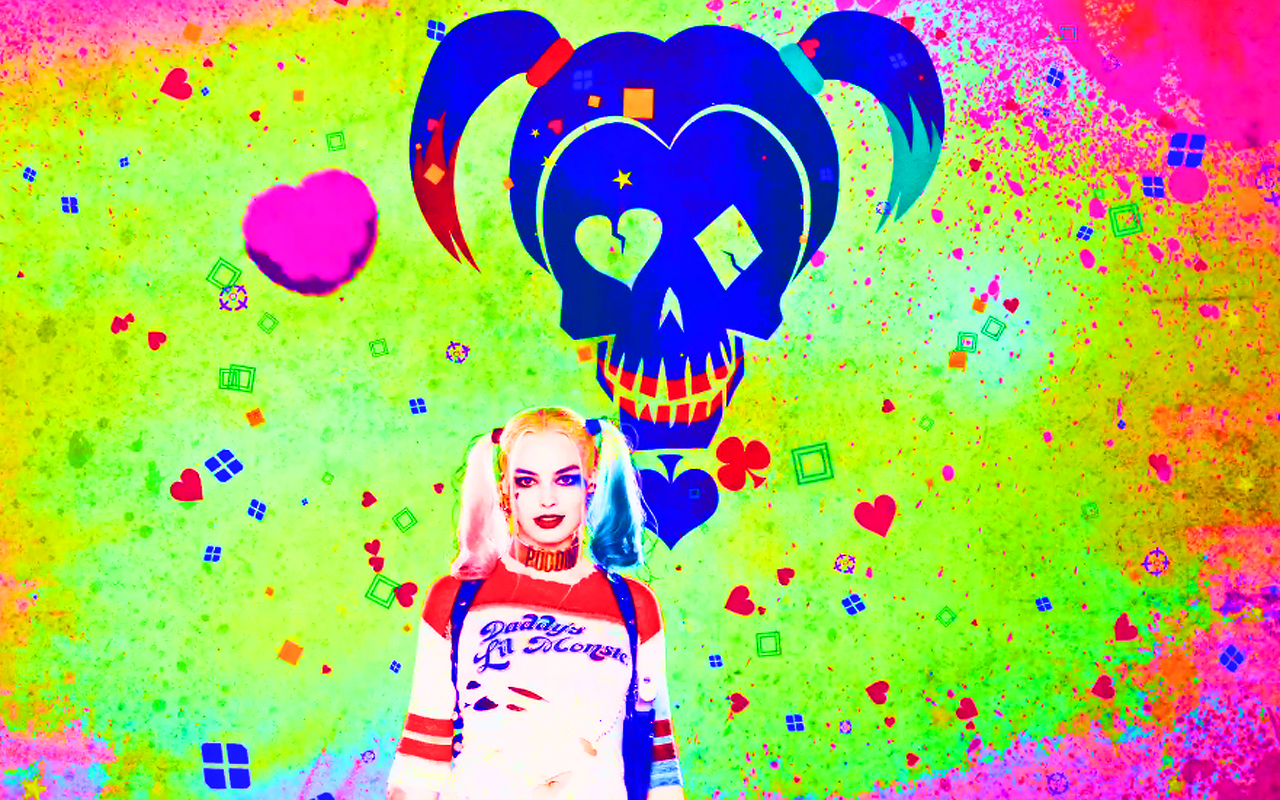 Suicide Squad Wallpaper - Harley Quinn Suicidé Squad - HD Wallpaper 