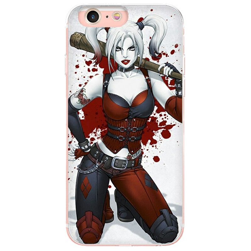 Comic Harley Quinn Holding Bat - HD Wallpaper 