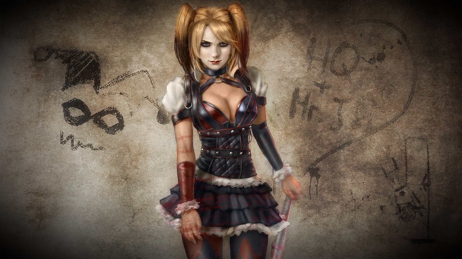 Harley Quinn Wallpaper Sexy - HD Wallpaper 