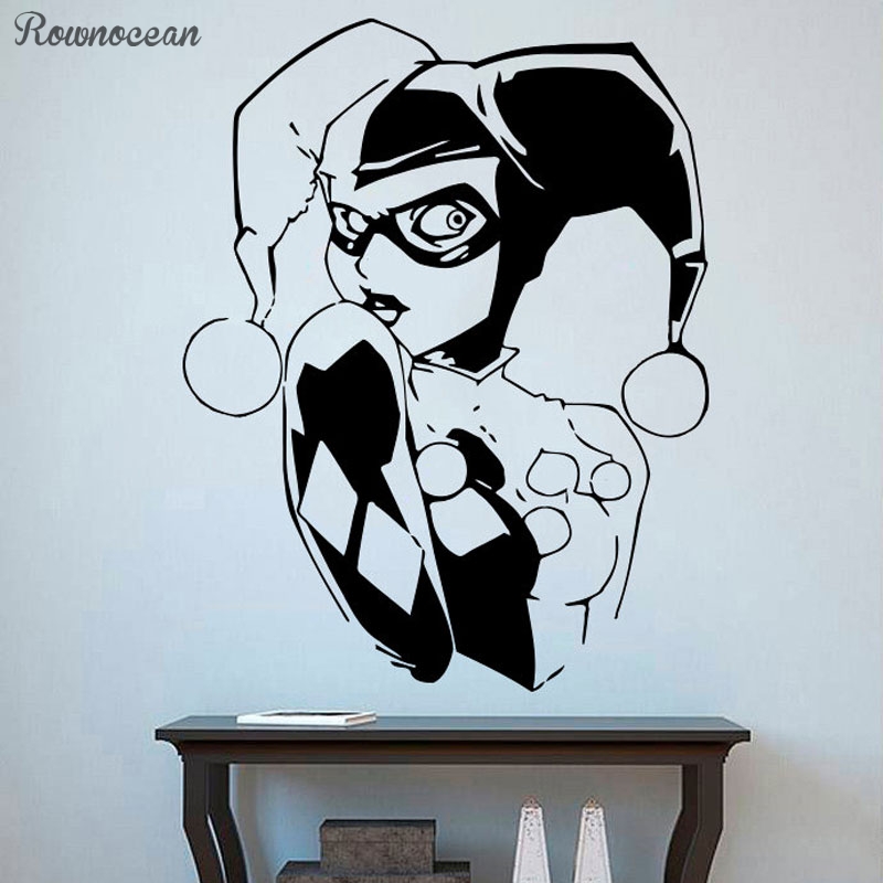 Harley Quinn Wall Stickers - HD Wallpaper 