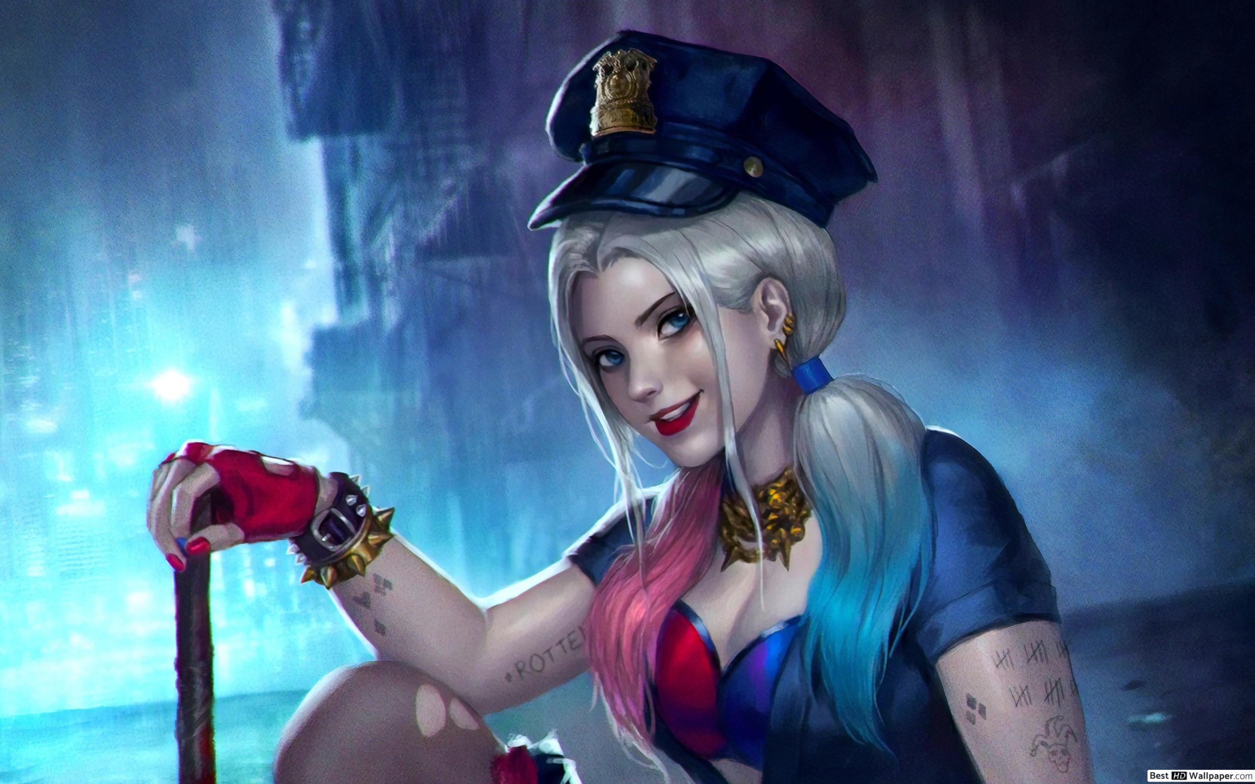 Harley Quinn 4k Backgrounds - HD Wallpaper 