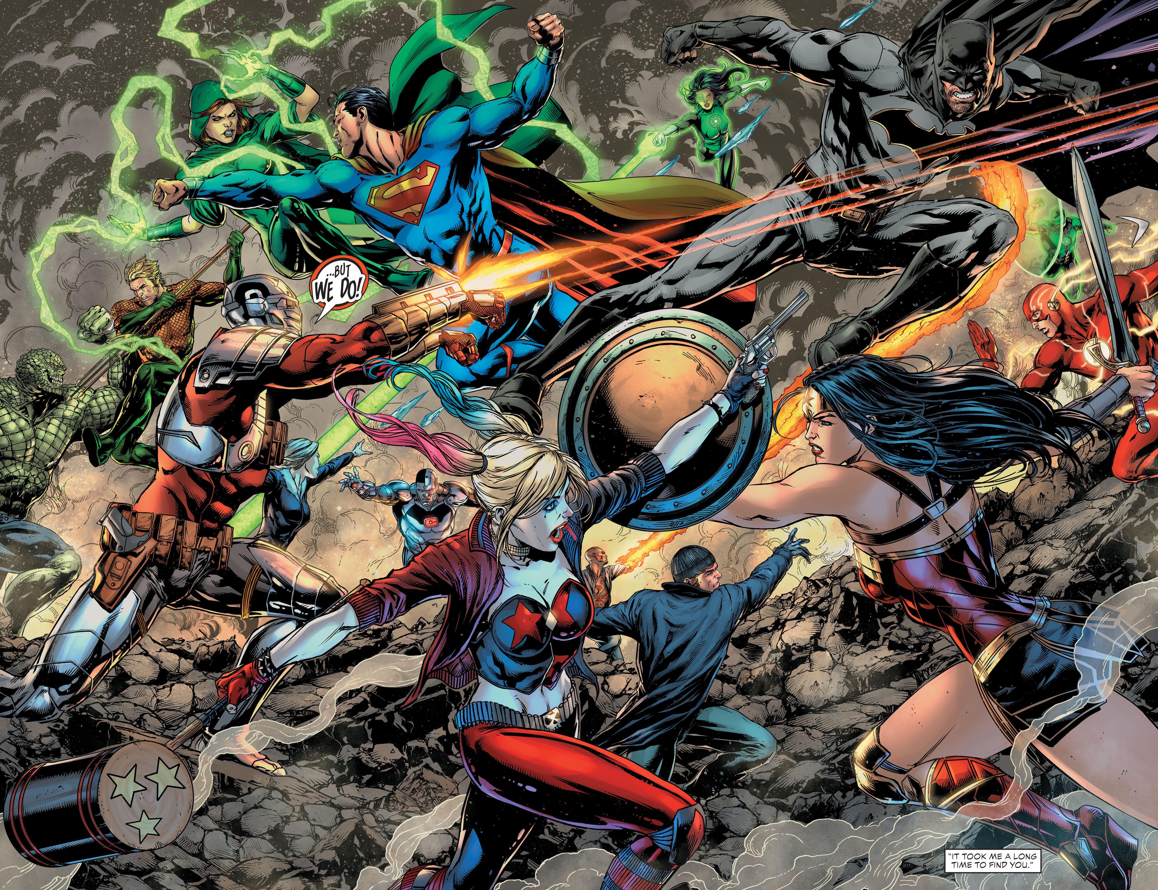 Harley Quinn Comic Wallpaper - HD Wallpaper 