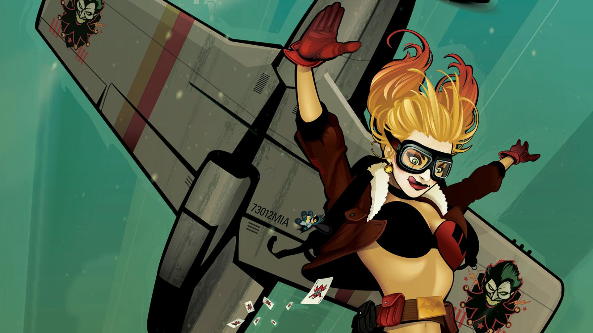 Bombshell Harley Quinn Comic - HD Wallpaper 
