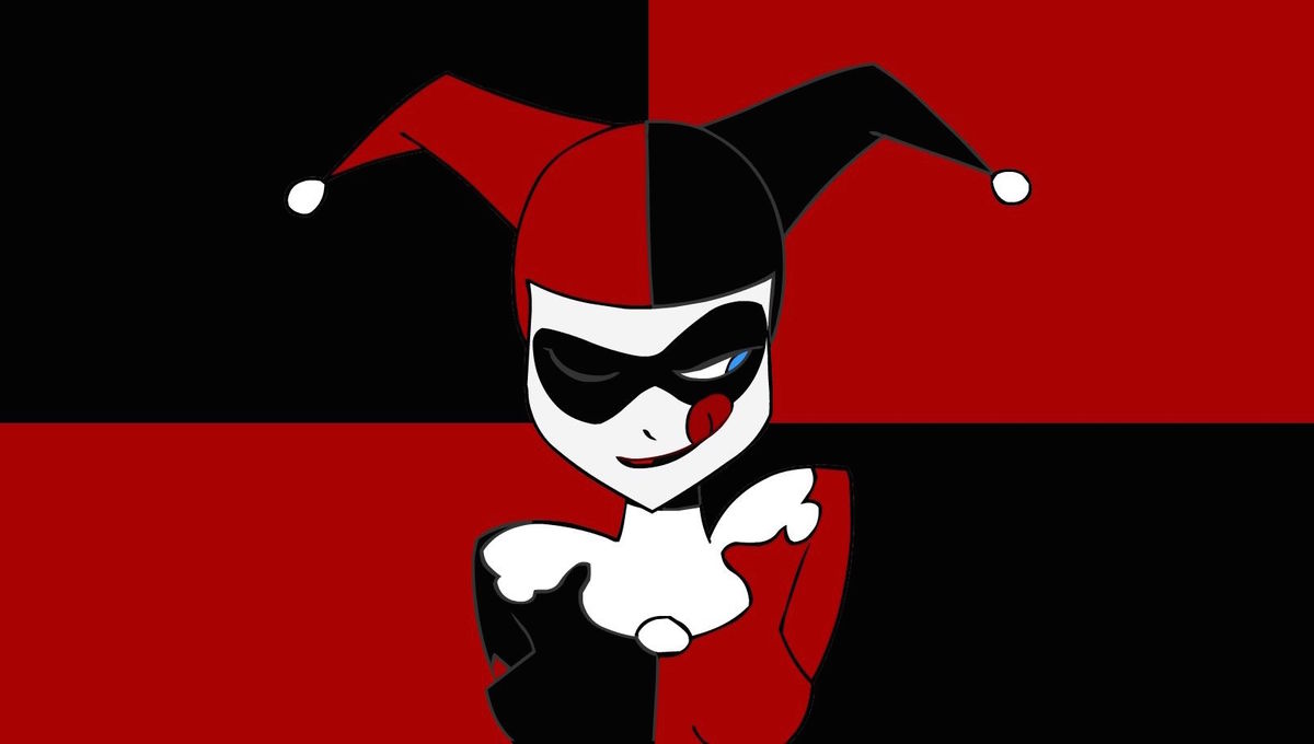 Harley Quinn And Joker Batman The Animated Series High - Arlequina Preto E Vermelho - 1200x680 Wallpaper Harley Quinn And Joker Batman The Animated Series High - Arlequina Preto E Vermelho - 1200x680 Wallpaper