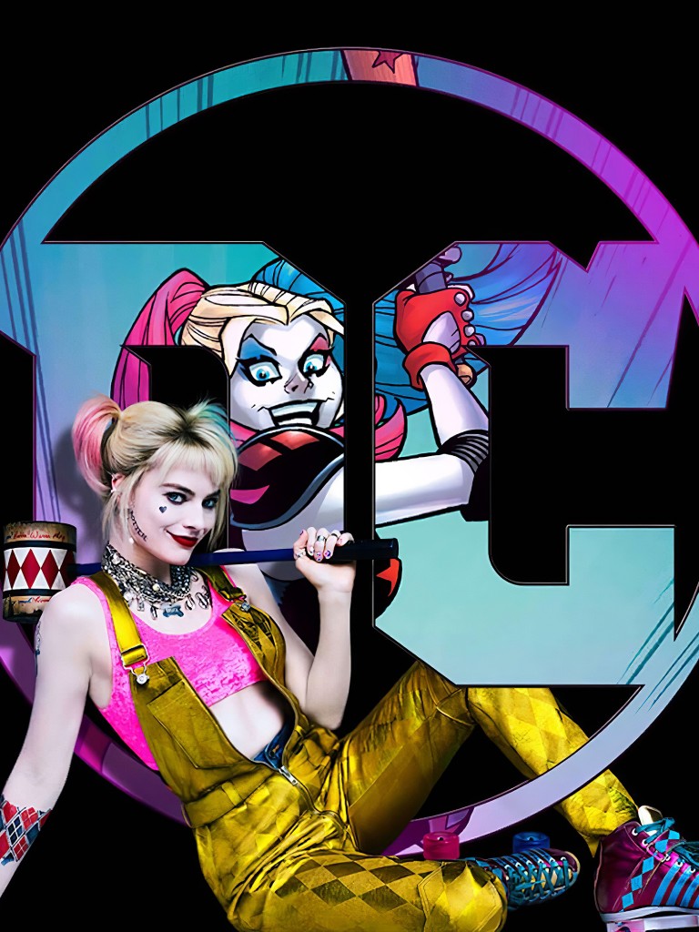 Harley Quinn Anime Wallpaper - 768x1024 Wallpaper 