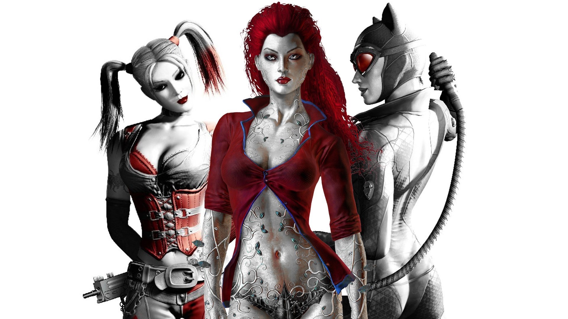 Batman Arkham City Harley Quinn - HD Wallpaper 