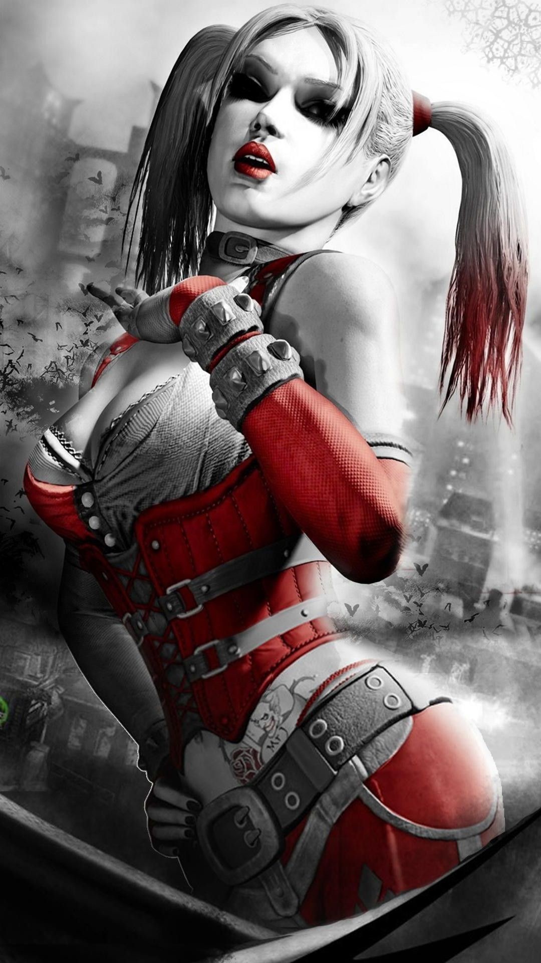 Batman Arkham Harley Quinn Poster - HD Wallpaper 
