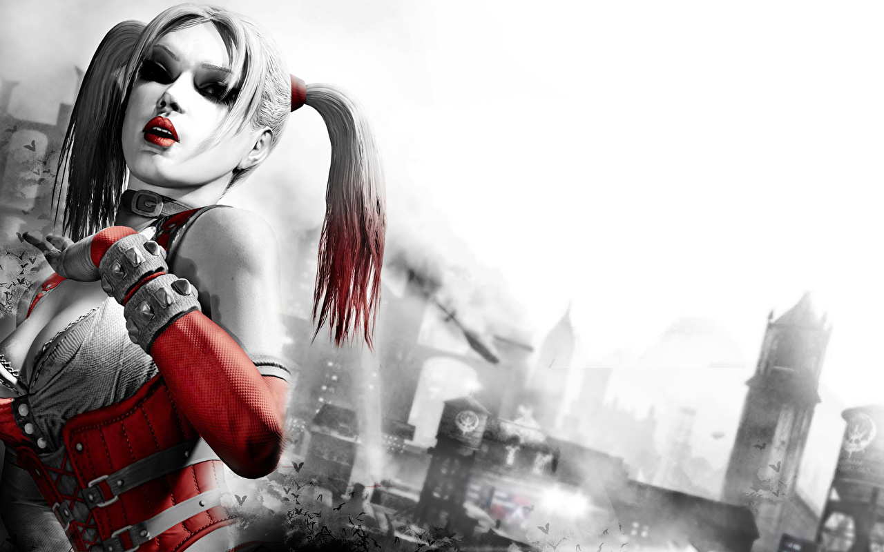 Batman Arkham City Harley Quinn - HD Wallpaper 