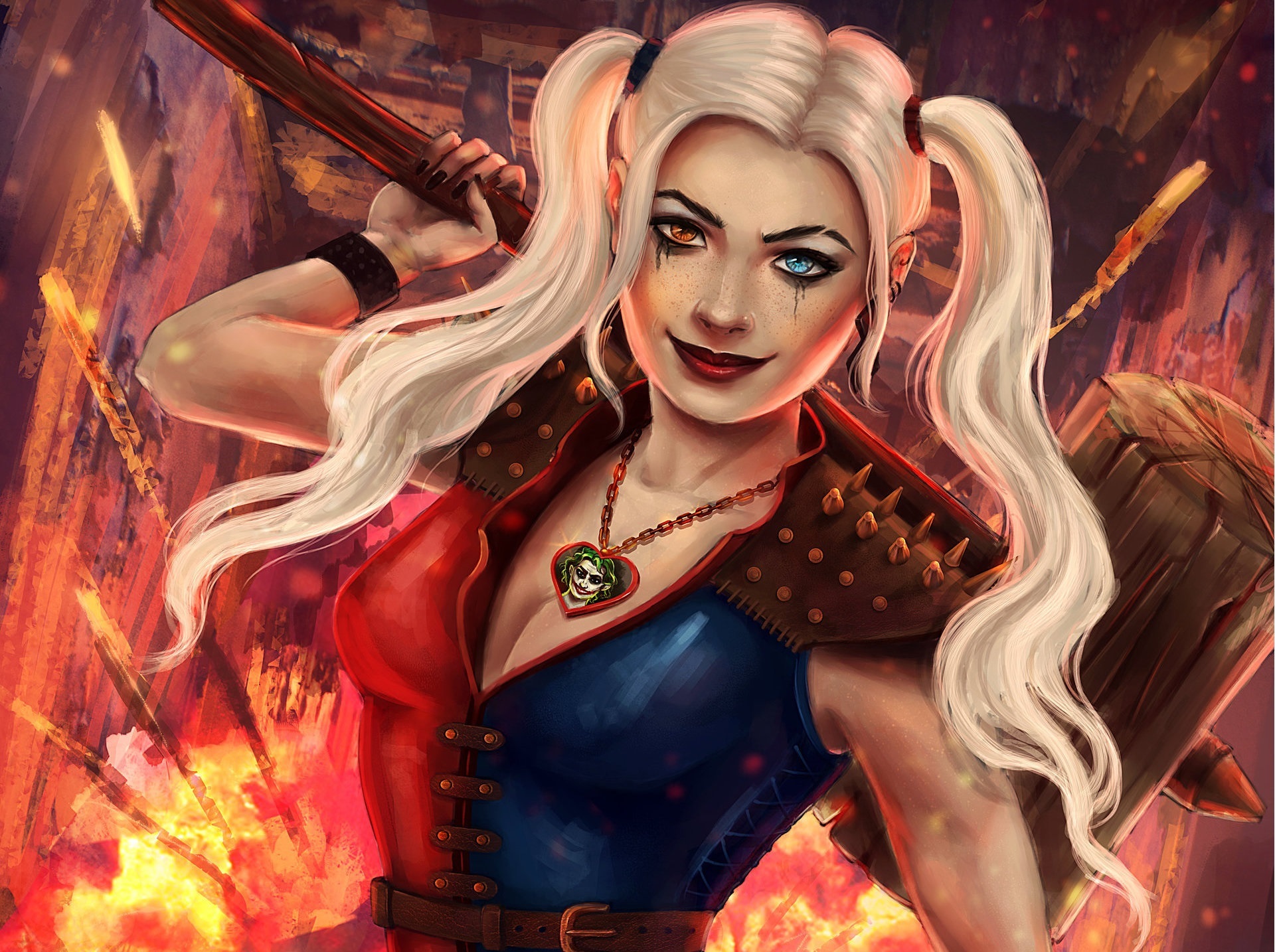 Harley Quinn Wallpaper For Laptop - HD Wallpaper 