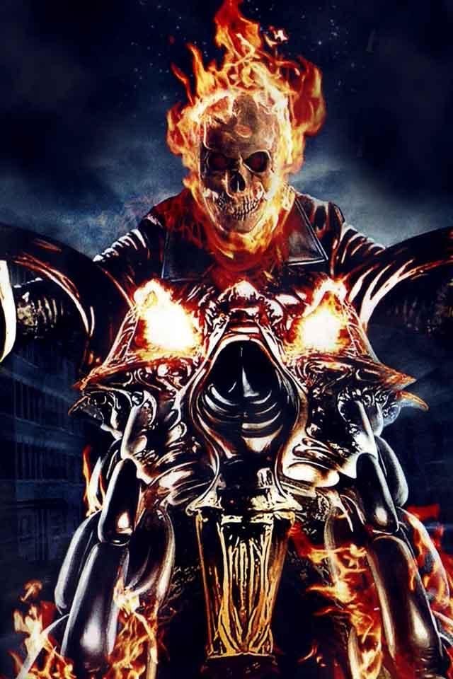 Ghost Rider Hd Live Wallpaper Download - Download Wallpaper Ghost Rider -  640x960 Wallpaper 