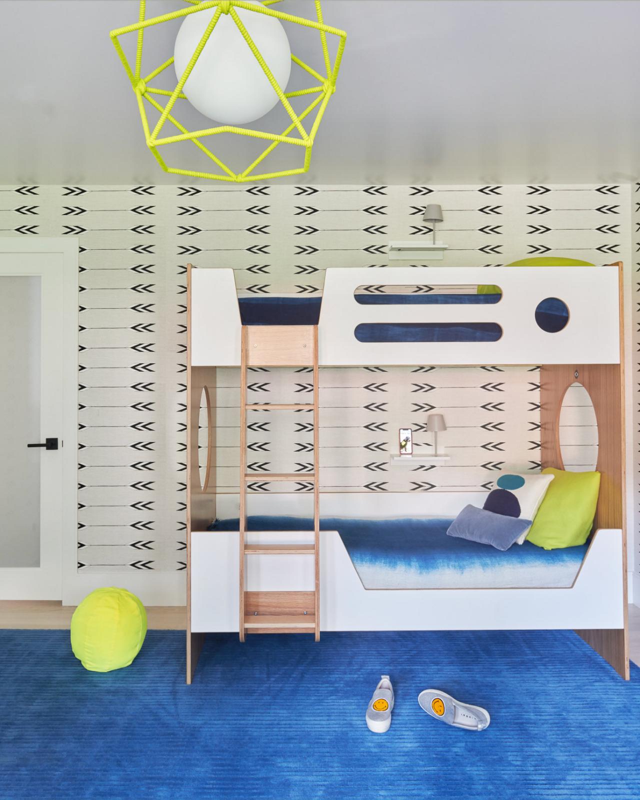 Modern Kids Bedroom - Boy Room Decorating Ideas - HD Wallpaper 