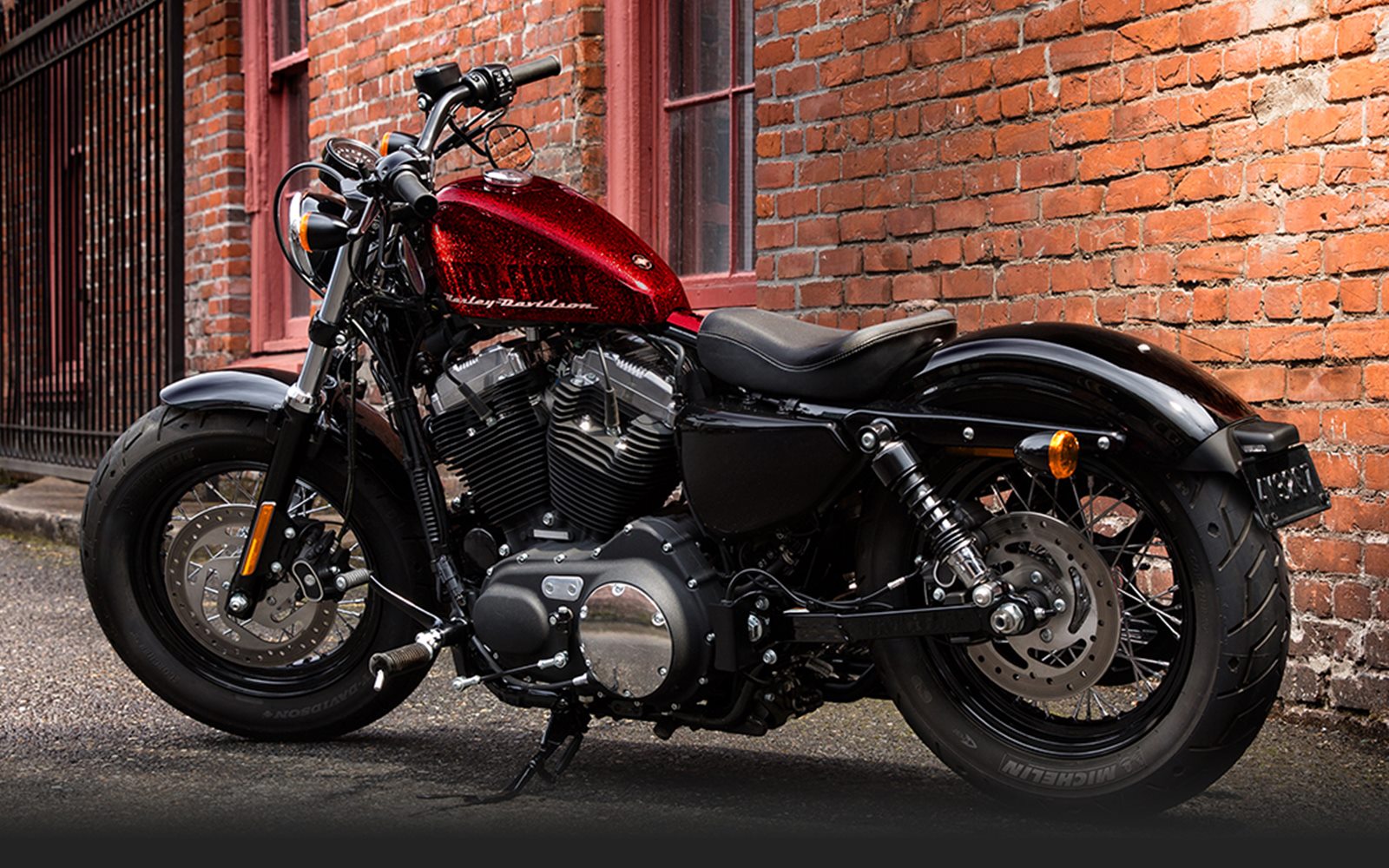 Harley Davidson Forty Eight 2015 Hd Wallpaper - Harley Davidson 1200 2015 -  1600x1000 Wallpaper 