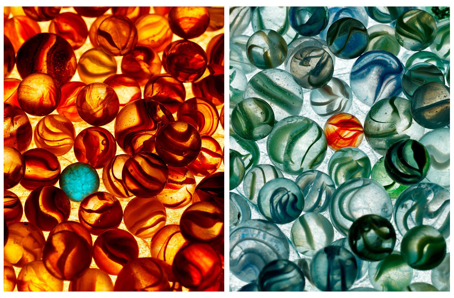 Glass Marbles - HD Wallpaper 