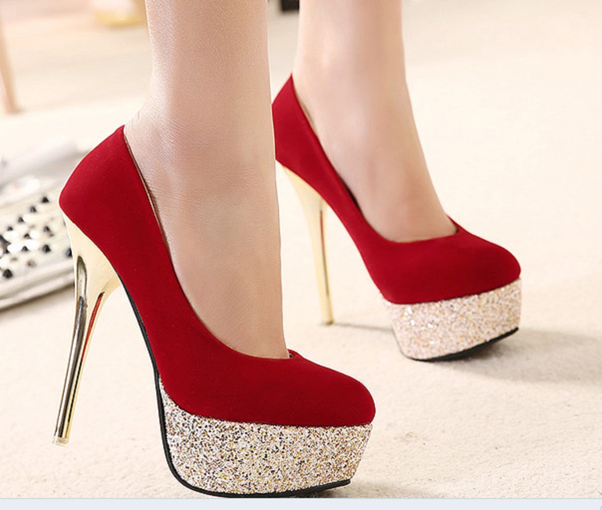 2015 Fashion Woman Pumps Sexy High Heels Platform Shoes - Shoes For Girls  High Heels - 1208x1024 Wallpaper 