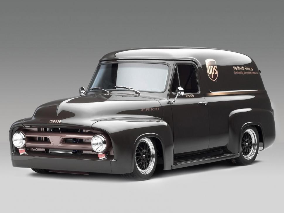 Ford Truck Classic Car Classic Ups Hd Wallpaper,cars - 1953 Ford Truck - HD Wallpaper 