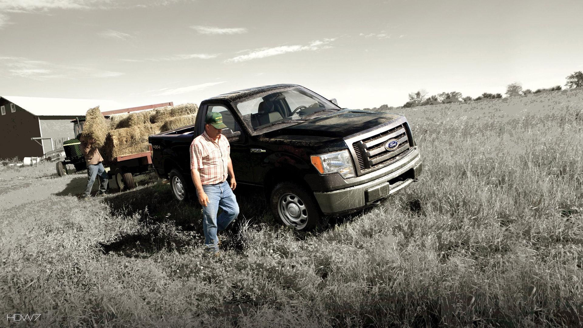 Ford F150 2010 Car Hd Wallpaper - Ford F150 2010 Single Cab Lifted - HD Wallpaper 