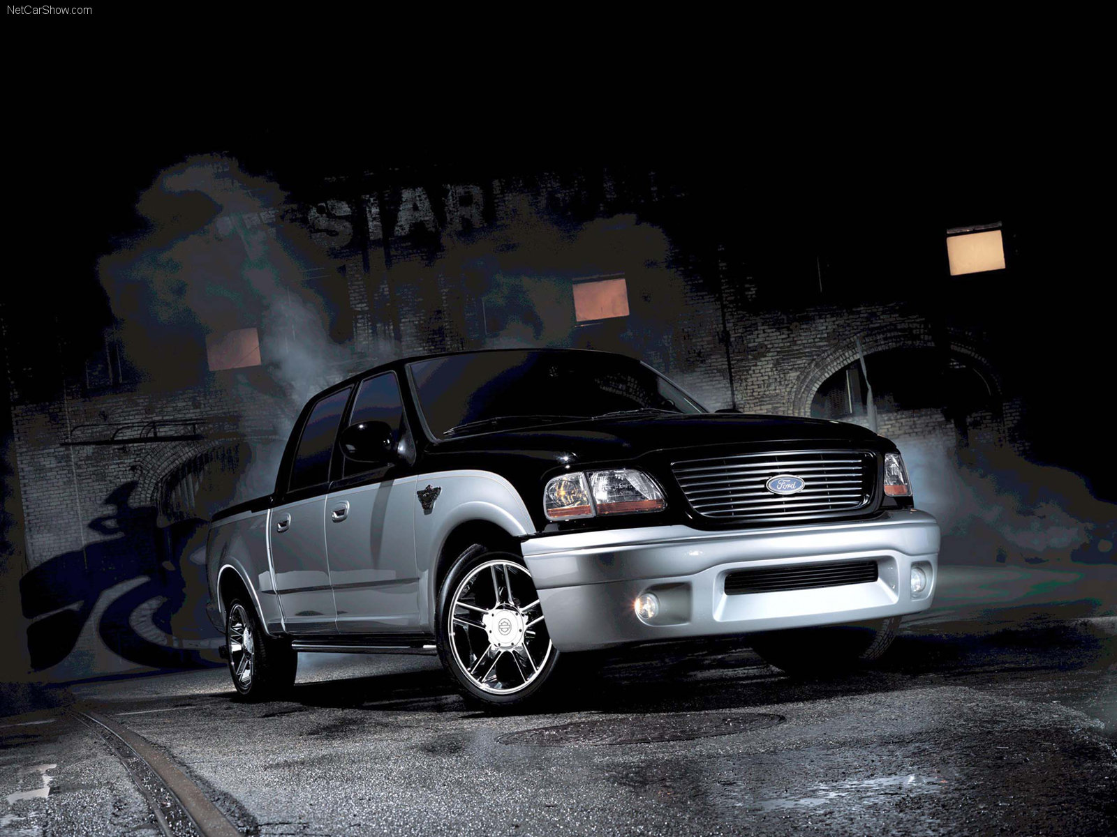 Ford F-150 Photo - Ford F150 Harley Davidson 2003 Spec - HD Wallpaper 