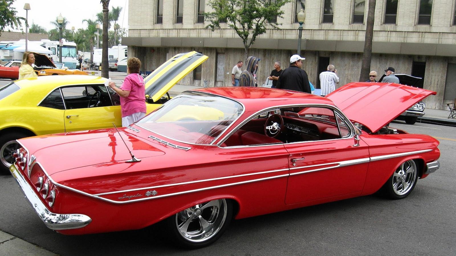 Awesome Chevrolet Impala Free Wallpaper Id - Antique Car - HD Wallpaper 