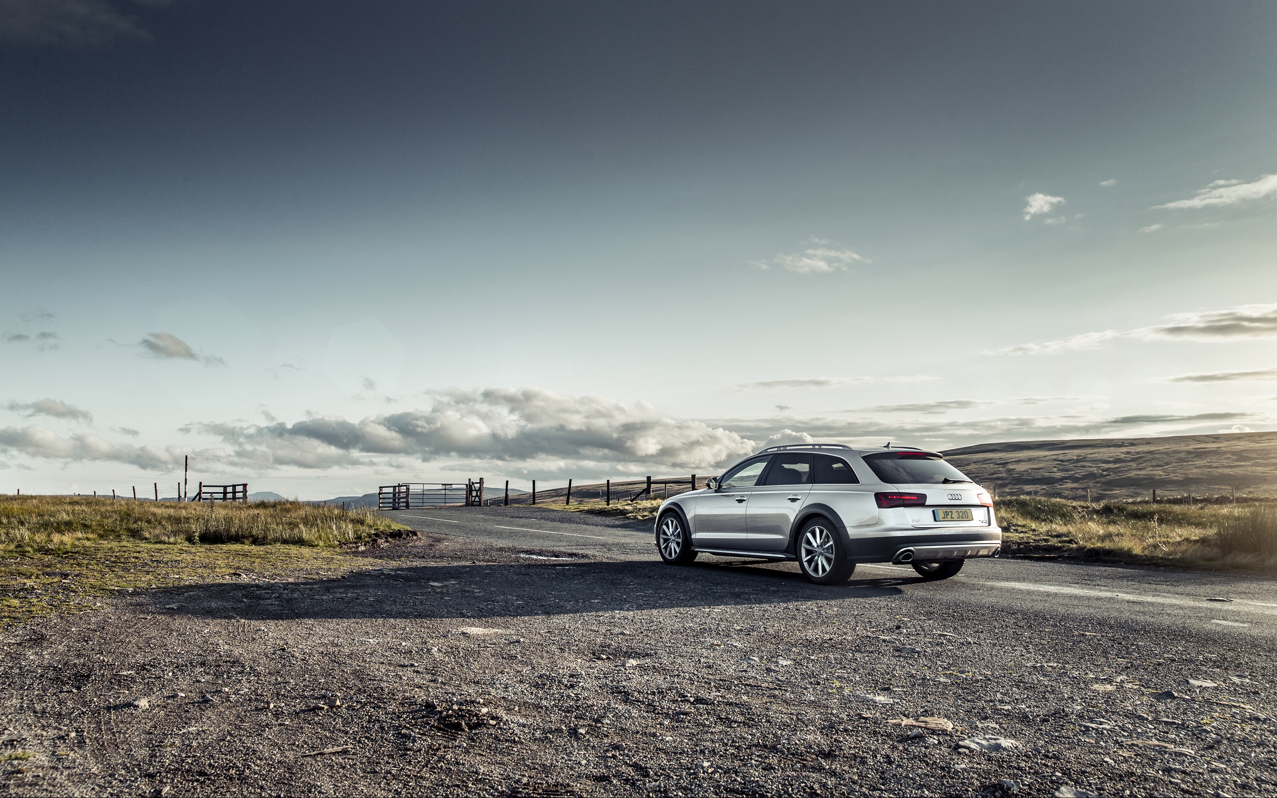 Wallpaper Audi, A6, Avant, Quattro, Silver, Side View - Audi Rs6 - HD Wallpaper 