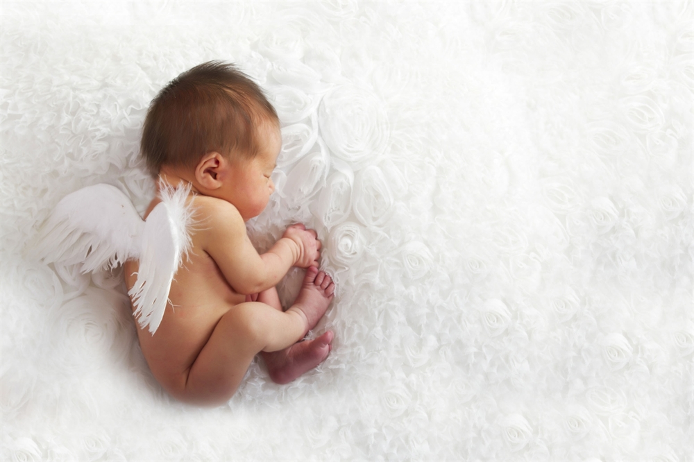 Missing My Angel Daughter - Baby With Angel Wings - HD Wallpaper 