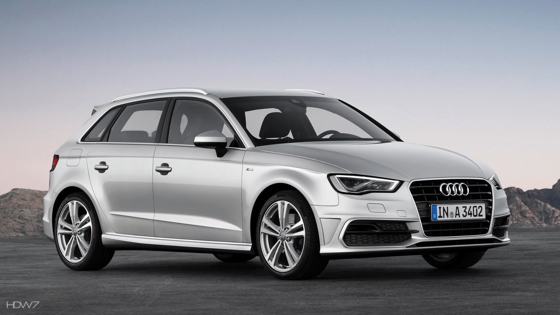 Audi A3 Sportback 20 Tdi S Line 2012 Car Hd Wallpaper - Audi A3 Sportback 1.5 Tfsi Sport 5dr - HD Wallpaper 