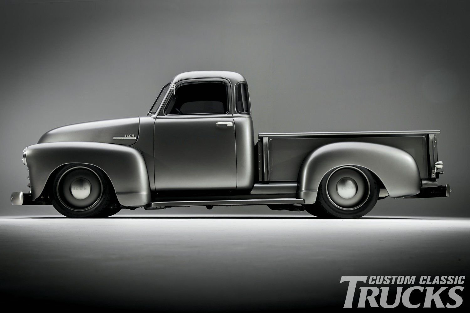 Side Profile 1950 Chevy Truck - HD Wallpaper 