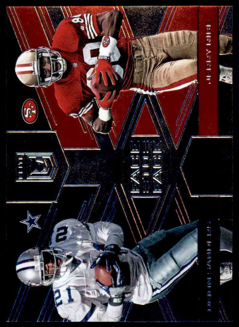 2017 Donruss Elite Face To Face Deion Sanders/jerry - Poster - HD Wallpaper 