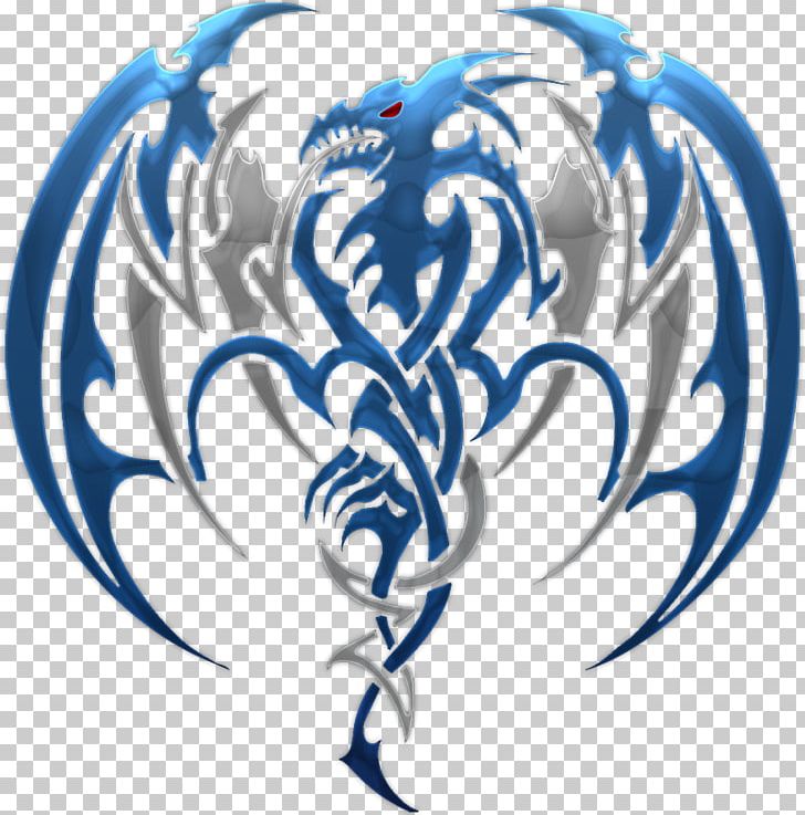 Chinese Dragon T-shirt Symbol Png, Clipart, Art, Blue, - HD Wallpaper 