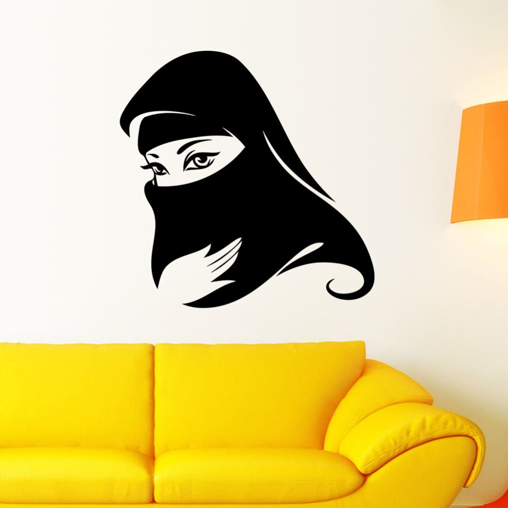 Girl Sticker Naqab - HD Wallpaper 