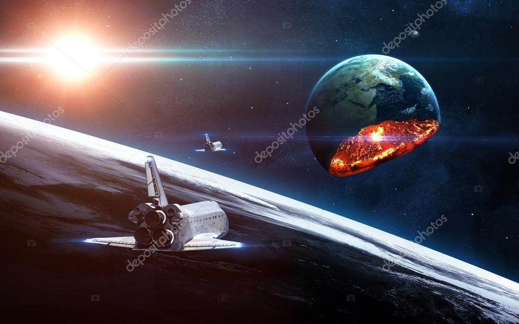 Earth Exploding - HD Wallpaper 