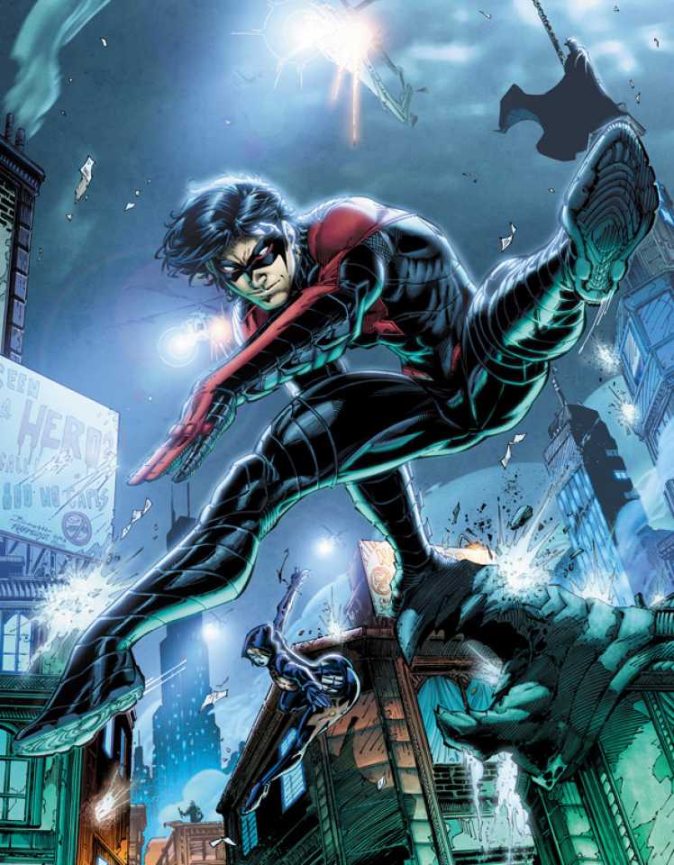 Nightwing New 52 Brett Booth - HD Wallpaper 