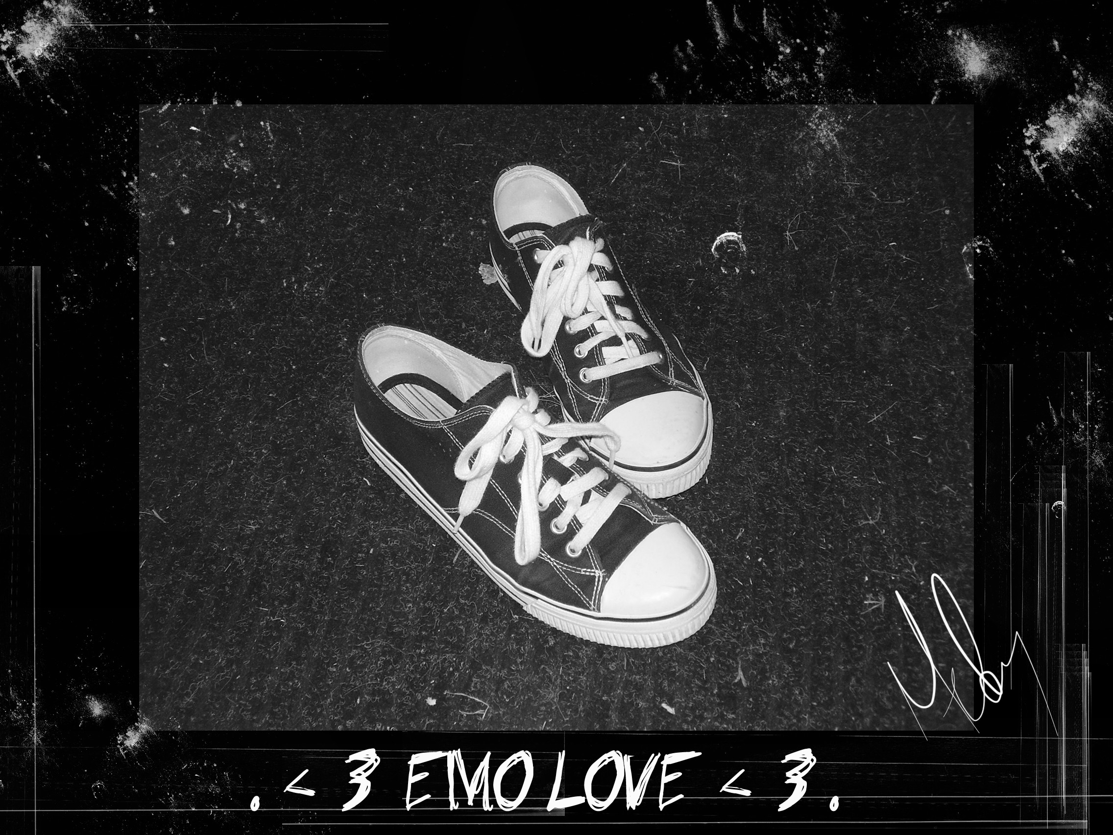 Emo Love - HD Wallpaper 