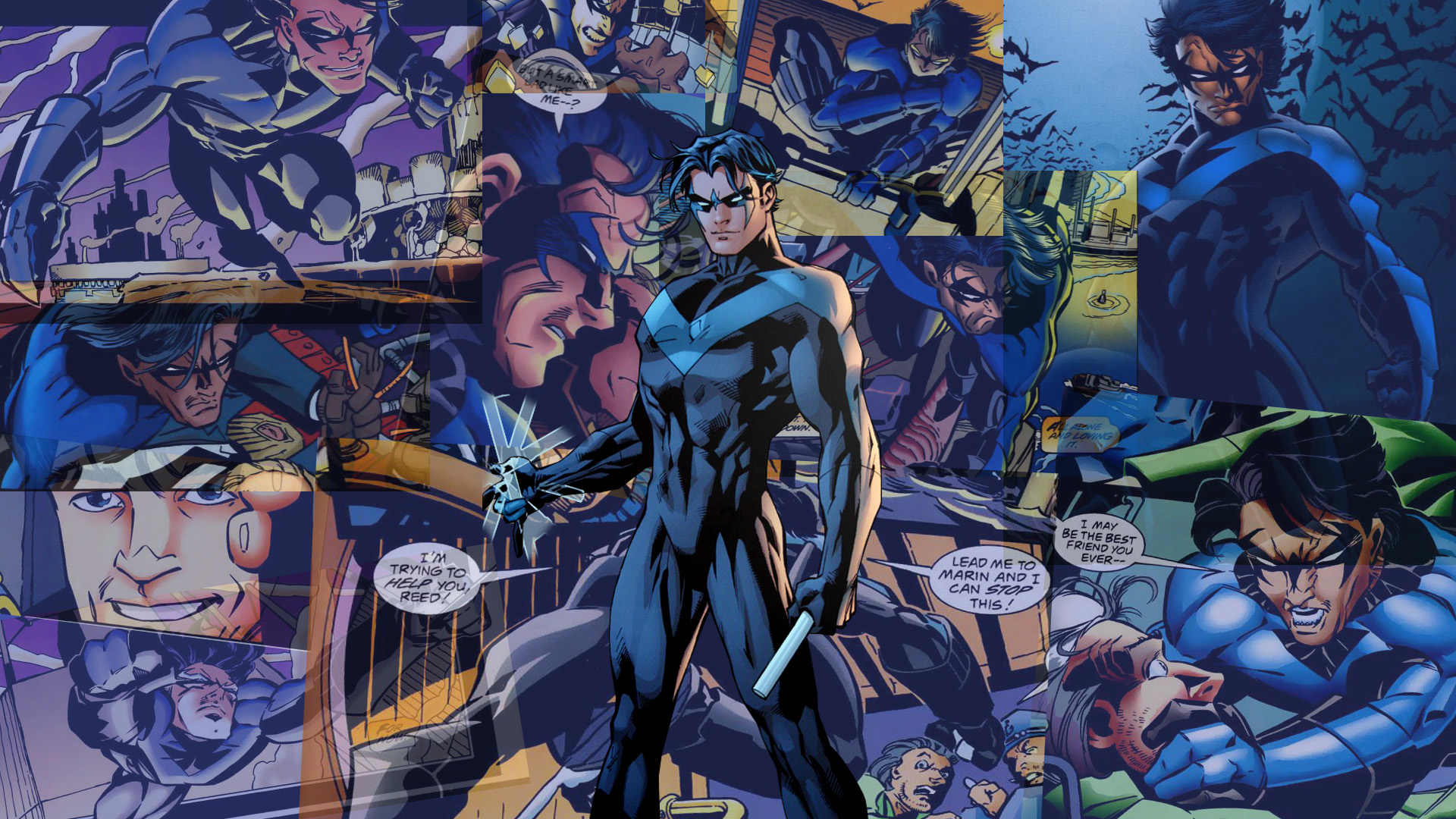 Nightwing Pre New 52 - HD Wallpaper 