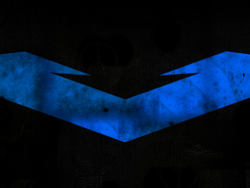 Nightwing Logo Wallpaper Hd - HD Wallpaper 