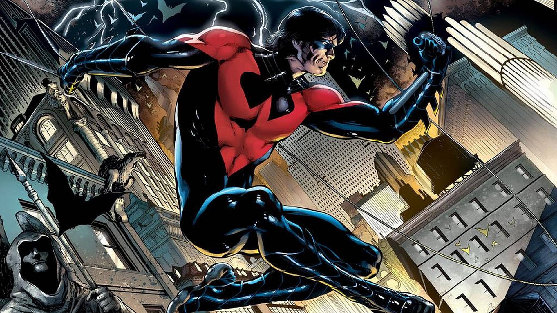 Nightwing Wallpapers Wallpaper - Nightwing Comic - HD Wallpaper 