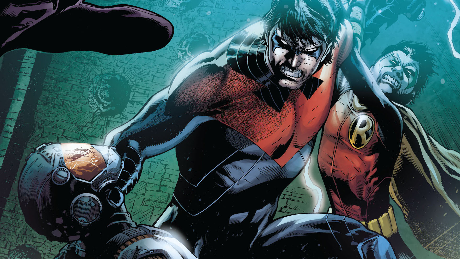 Dick Grayson Robin Batman - HD Wallpaper 