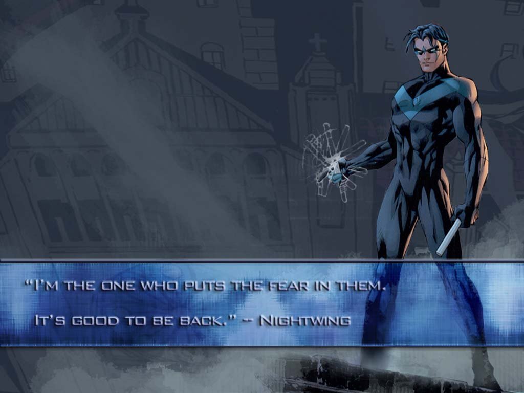 Posterhouzz Comics Nightwing Hd Wallpaper Background - Nightwing - HD Wallpaper 