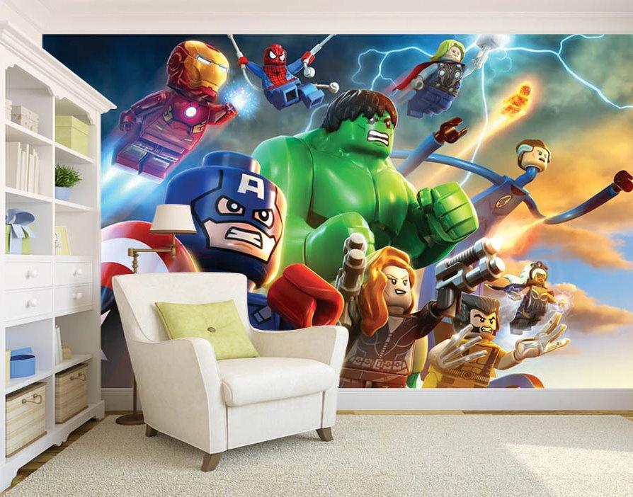Poster Lego Super Heroes - HD Wallpaper 