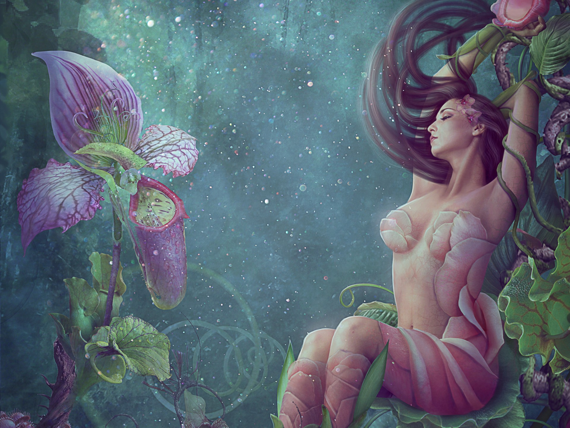 Fairy Fantasy Girl - HD Wallpaper 