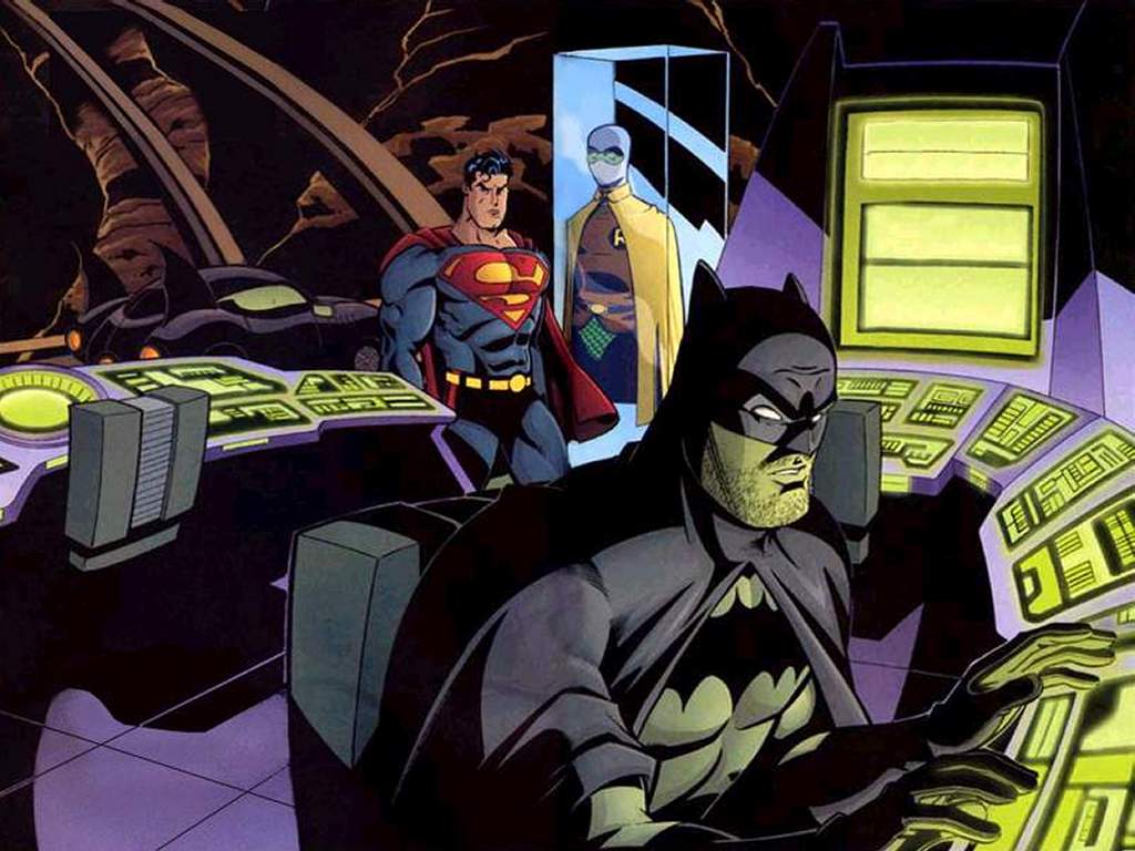 Superman And Batman - Superman Batman Wallpaper Comic - HD Wallpaper 