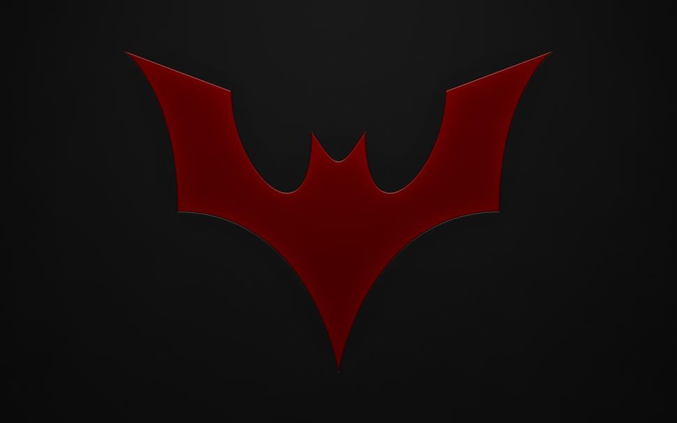 Batman Logo Batman Beyond Hd Wallpaper,cartoon/comic - Cool Wallpaper Batman Beyond Symbol - HD Wallpaper 