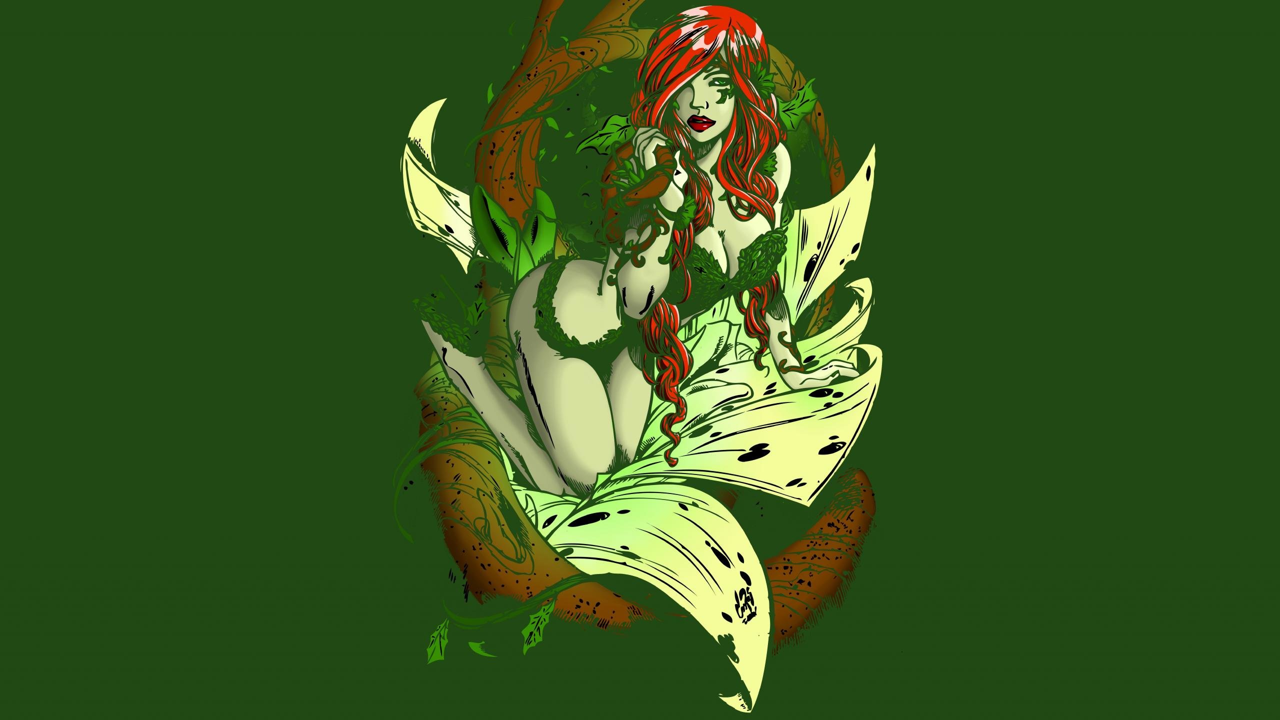 Free Download Poison Ivy Background Id - Poison Ivy Background - HD Wallpaper 