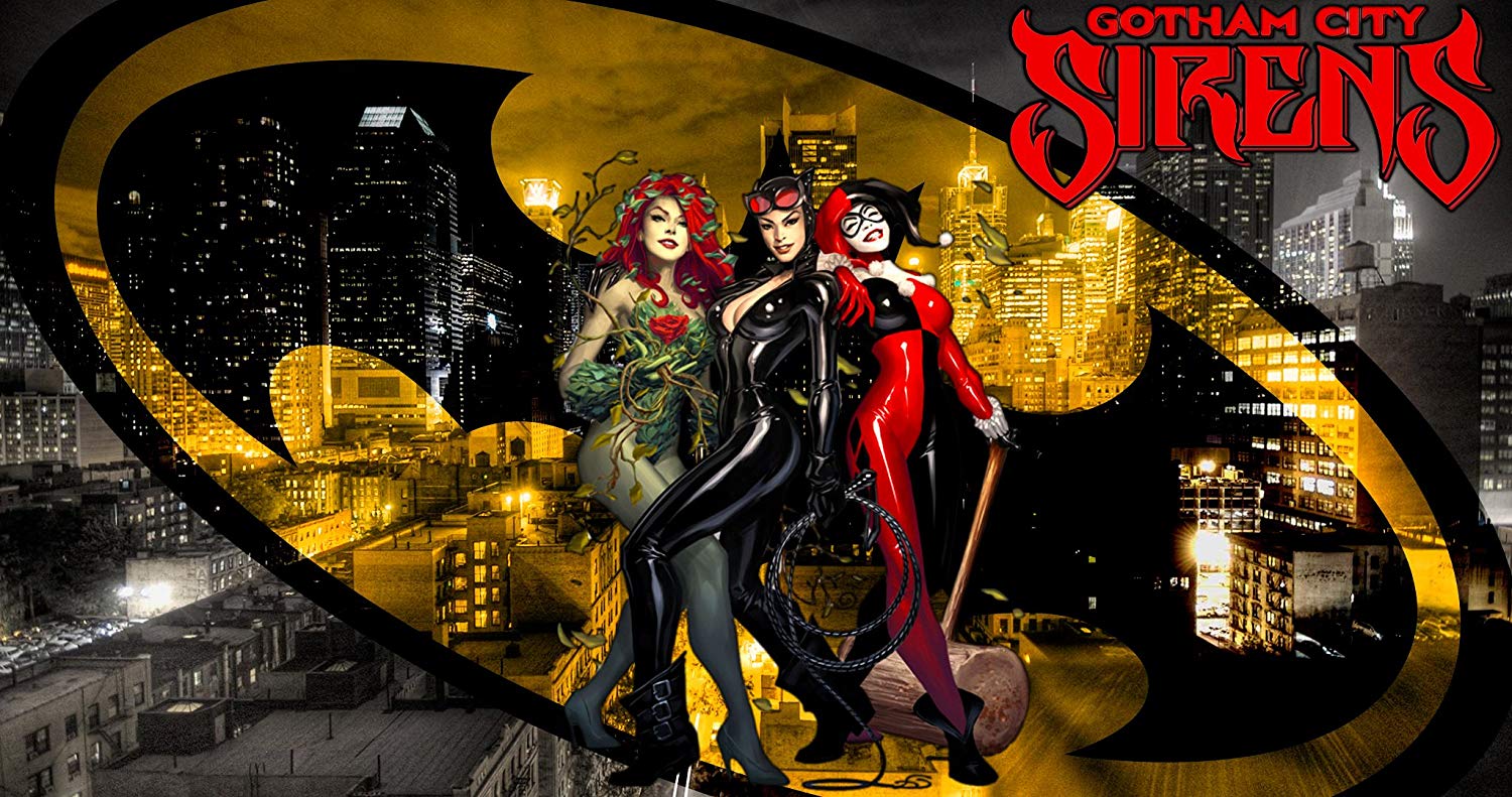 Posterhouzz Comics Gotham City Sirens Poison Ivy Catwoman - Gotham City Sirens Wallpaper Hd - HD Wallpaper 