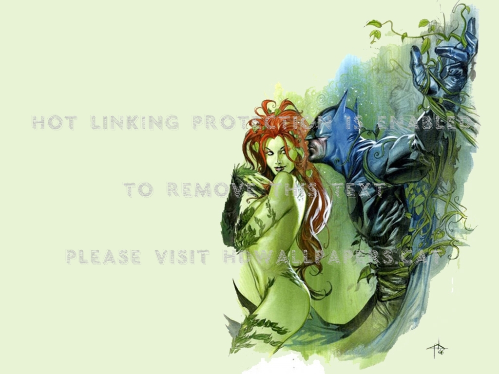 Poison Ivy Villains Superheroes Comics Dc - Poison Ivy Batman - HD Wallpaper 