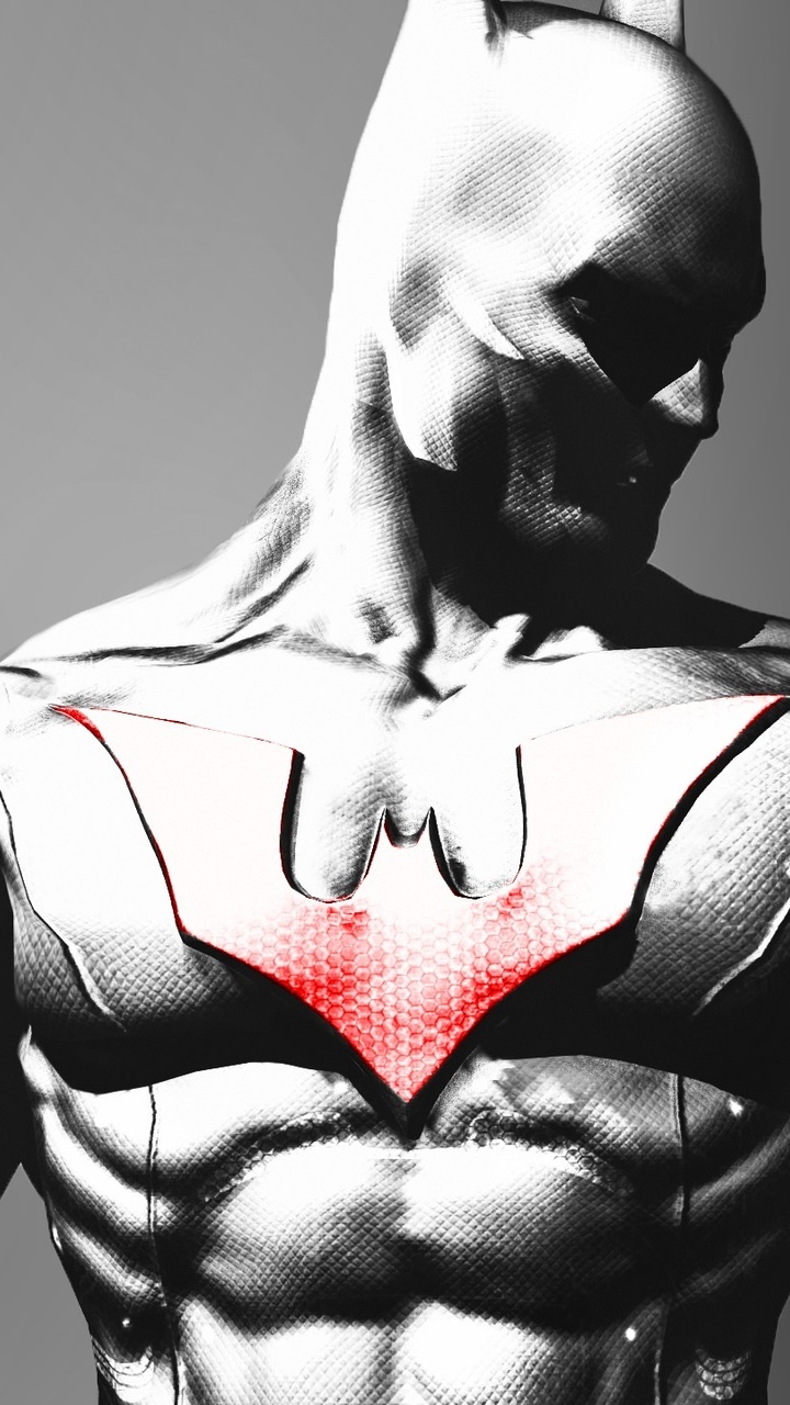 Batman Of The Future, Batman Beyond, Costume, Comics, - Batman Beyond Arkham City Black And White - HD Wallpaper 