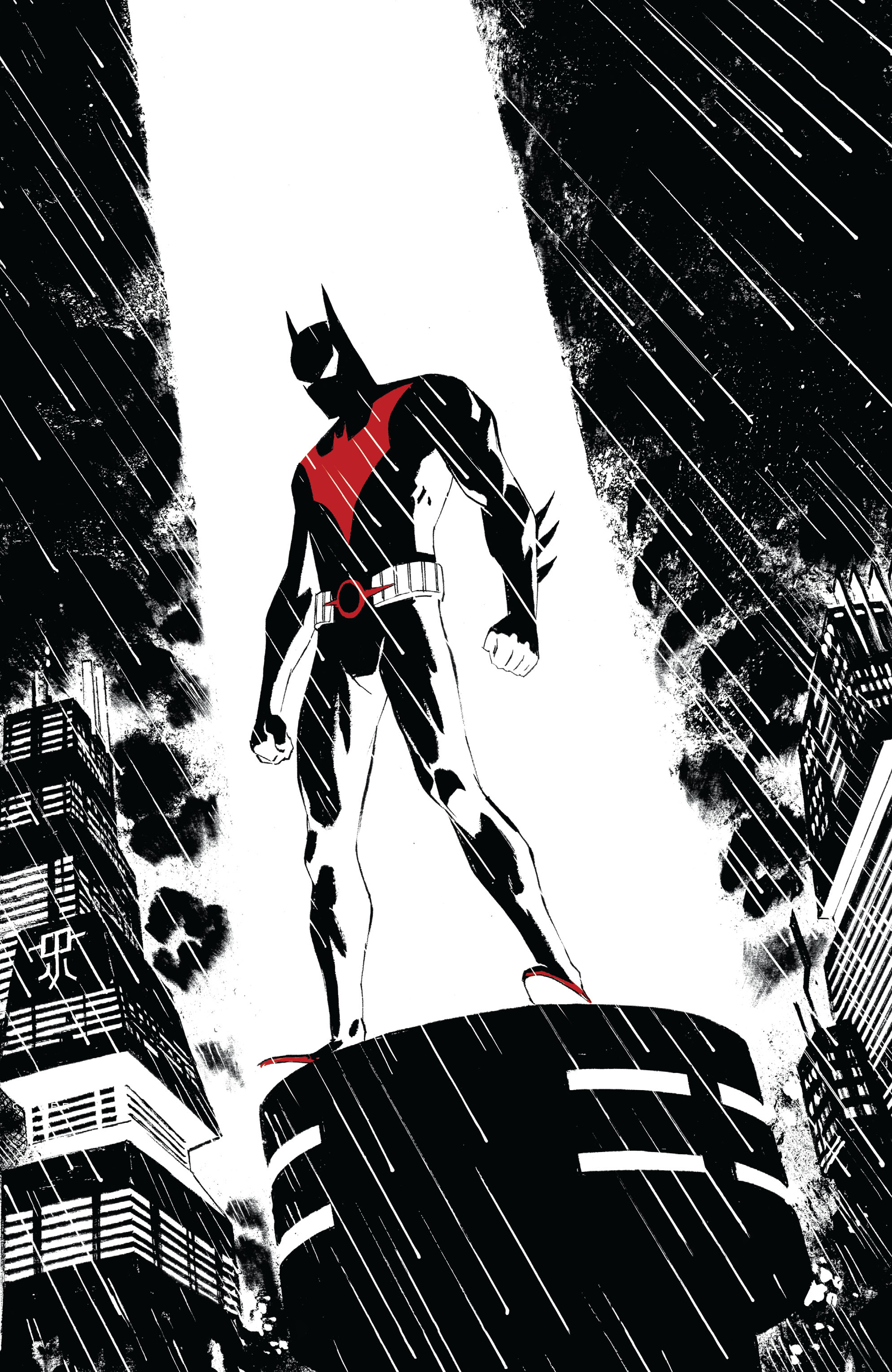 Batman Beyond Dave Johnson - HD Wallpaper 