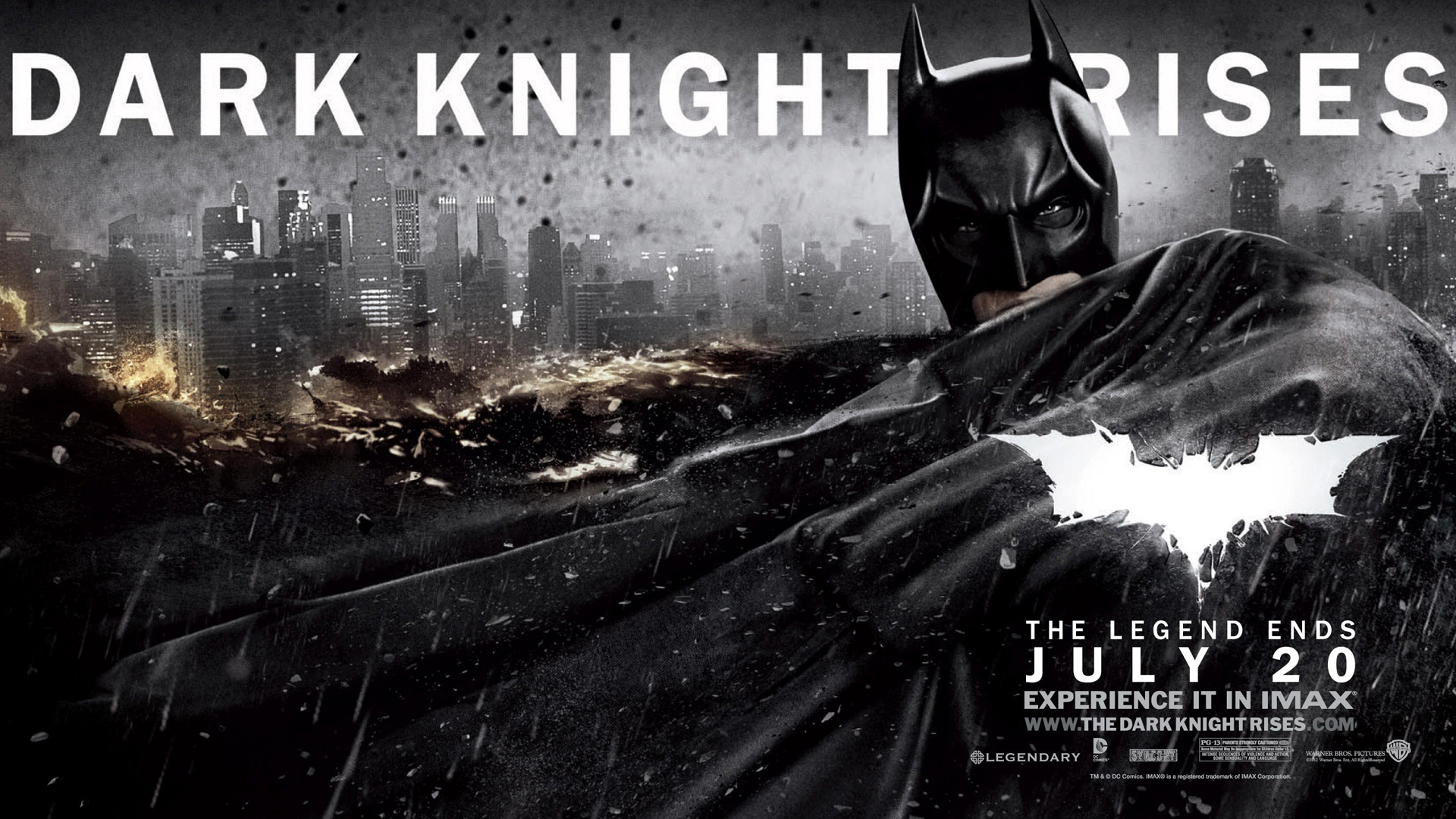 Dark Knight Rises Movie 2012 - HD Wallpaper 