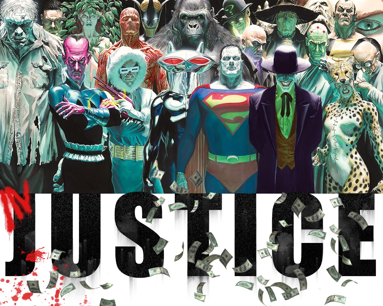 Alex Ross Dc Comics Posters - HD Wallpaper 
