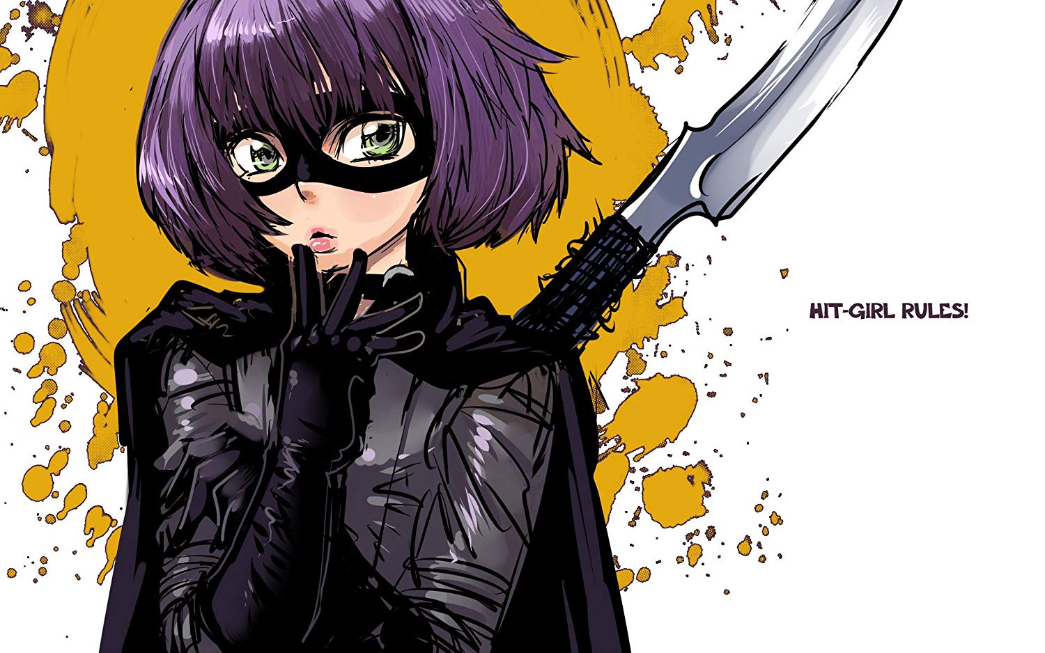 Posterhouzz Movie Kick Ass Kick Ass Hd Wallpaper Background - Kick Ass X Hit Girl - HD Wallpaper 