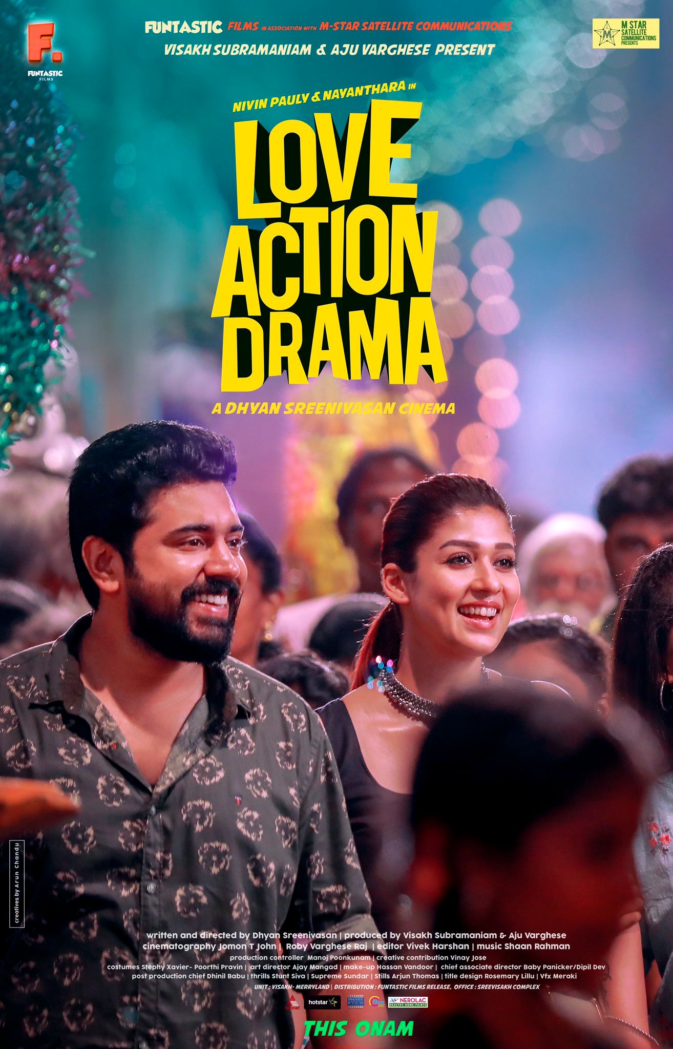 Malayalam Movie Love Action Drama - HD Wallpaper 